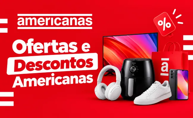 5% OFF em todo site Americanas