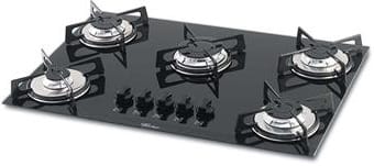 fogão cooktop 5 bocas