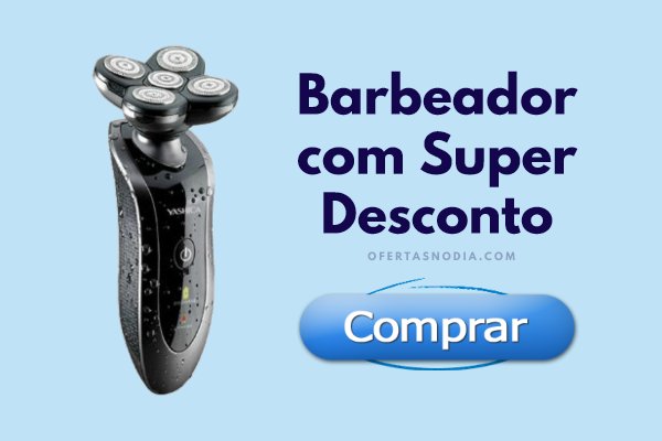 Barbeador 5 Cabeças Yashica Barbeador 5 Cabeças Yashica