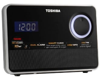 Rádio Relógio Toshiba