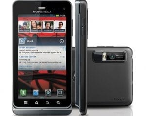 Smartphone Motorola Milestone 3