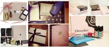 Glossy Box receba cosméticos