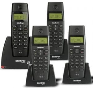 telefone sem fio com 4