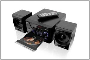 mini system com dvd player