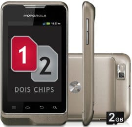 Motorola XT390 dual chip