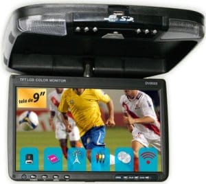 DVD automotivo de teto