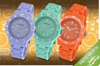 relógios mondaine fluor