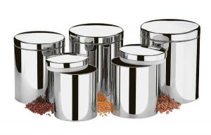 kit mantimentos inox