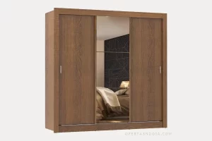 guarda roupa 3 portas henn