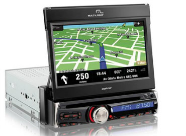 DVD automotivo multilaser com GPS