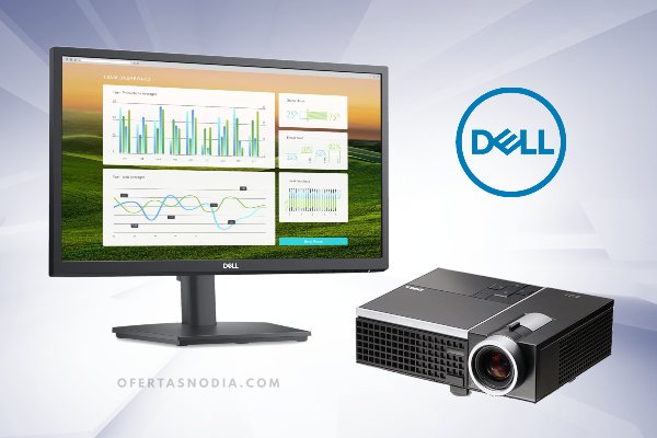 monitores e projetores dell