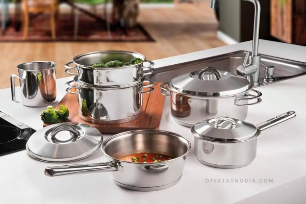 Conjunto de Panelas Tramontina Solar Inox