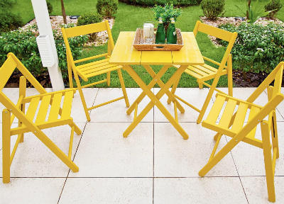 Conjunto mesa e cadeiras