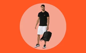 bermudas e mochilas mizuno