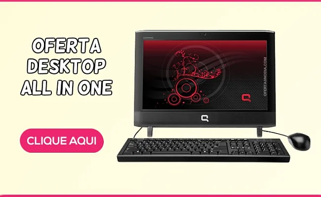 computador hp compaq all in one