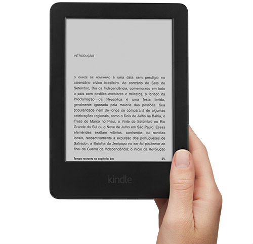 Novo Kindle em Super Oferta