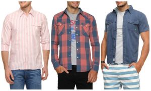 camisas casuais ofertas