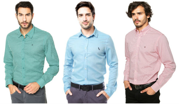 ofertas camisas masculinas