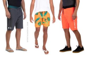 Promoção de regatas e bermudas na Taco